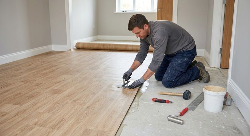 Vinyl Flooring Installation in New Middletown, OH