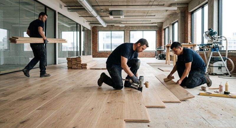 Commercial Hardwood Service in Beloit, OH