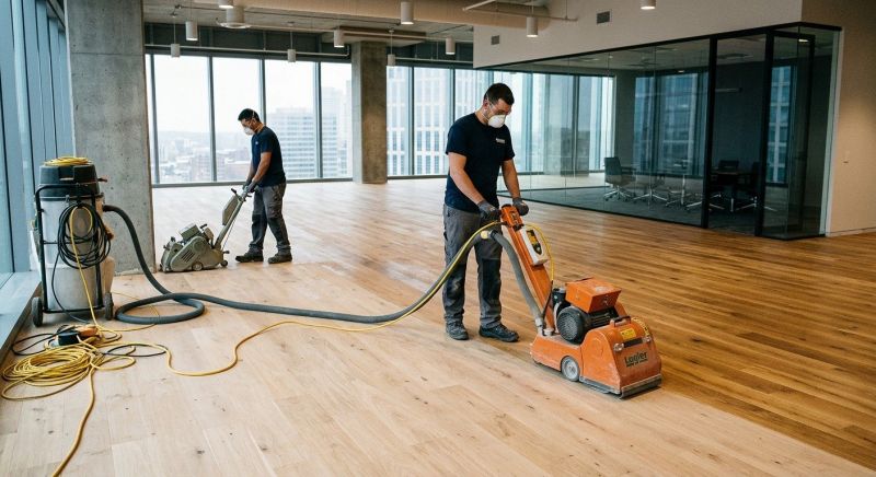 Commercial Hardwood Service in Brookfield, OH