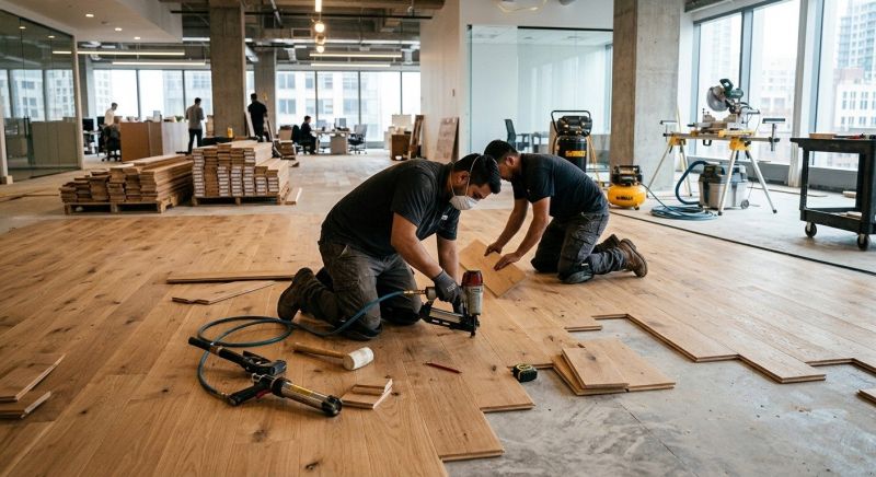 Commercial Hardwood Service in Hubbard, OH