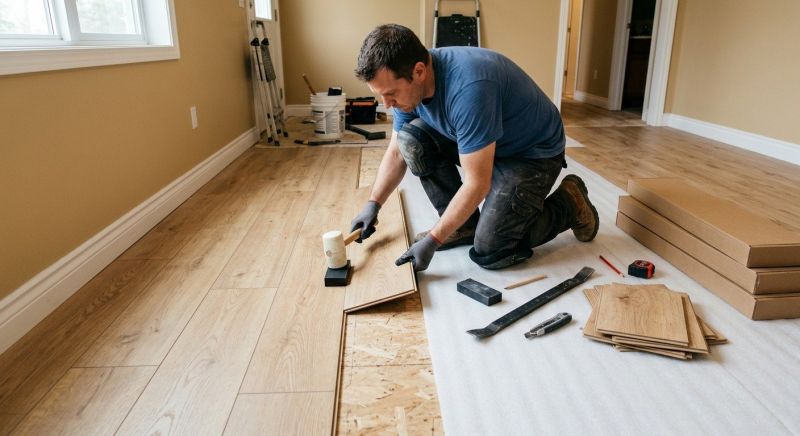 Laminate Floor Installation in Alliance, OH