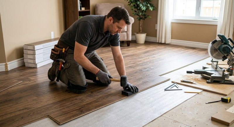 Laminate Floor Installation in Columbiana County, OH