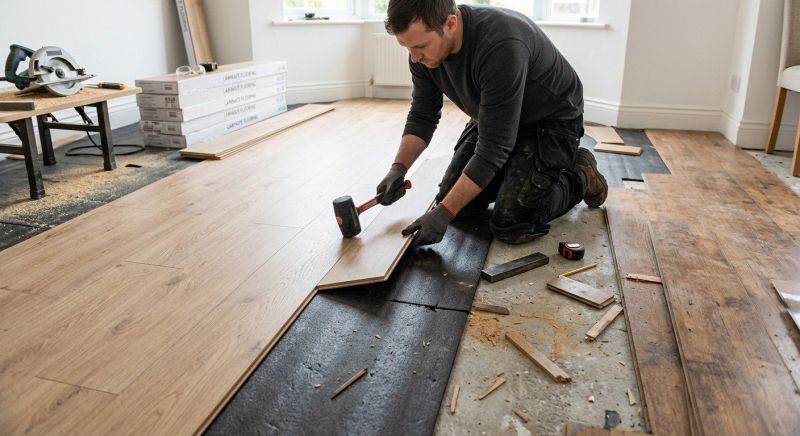 Laminate Floor Installation in Trumbull County, OH