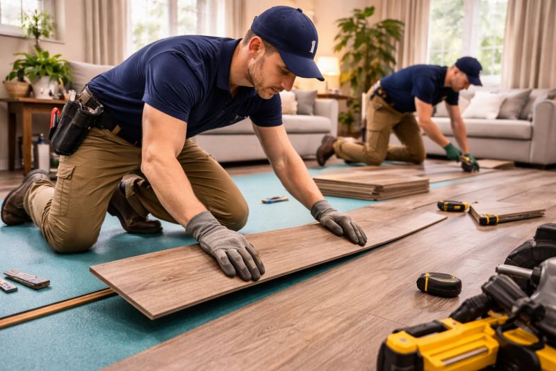 Laminate Floor Remodeling in Youngstown, OH