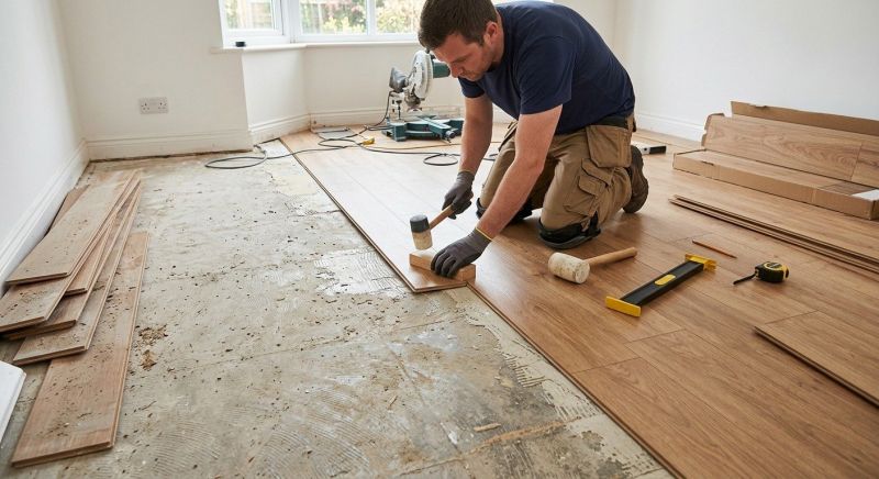 Laminate Floor Replacement in Beloit, OH