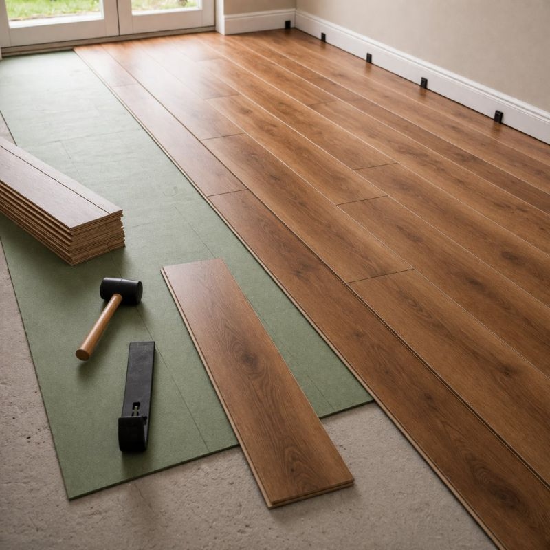 Laminate Floor Replacement in Hubbard, OH