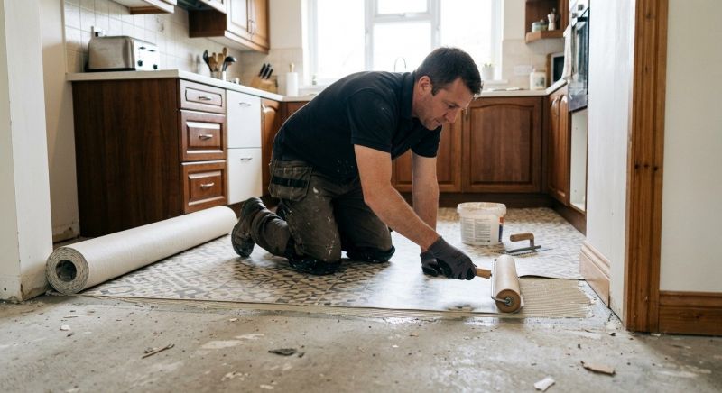 Linoleum Floor Installation in Girard, OH