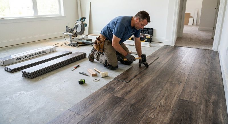 Linoleum Floor Installation in Hermitage, PA