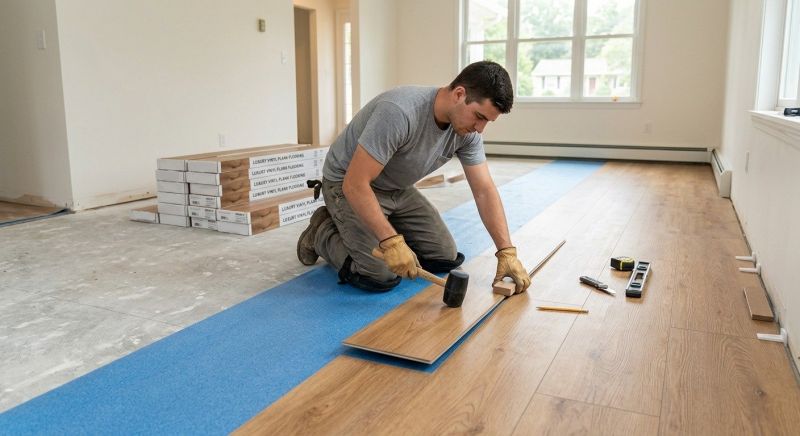 Lvt Flooring Installation in Girard, OH