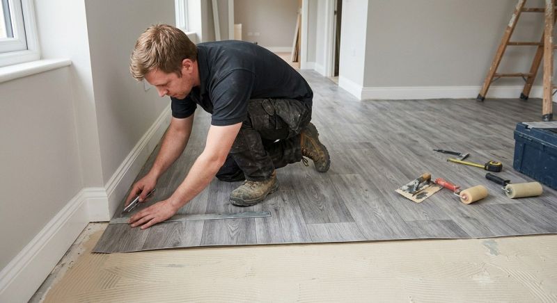 Sheet Flooring Installation in Hubbard, OH