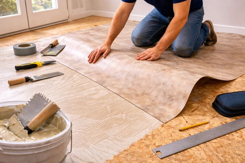 Sheet Flooring Installation in North Benton, OH