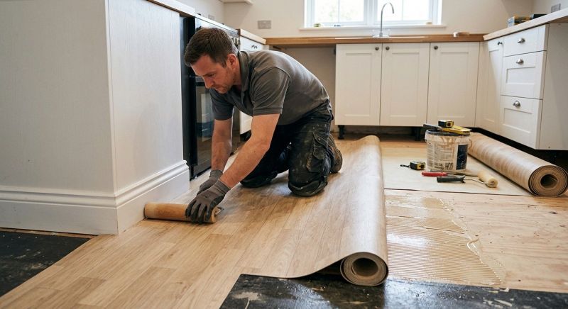 Sheet Linoleum Installation in Youngstown, OH