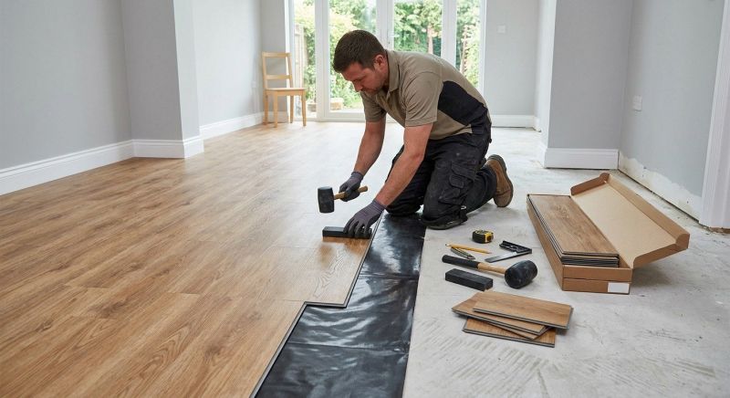 Vinyl Flooring Installation in Campbell, OH
