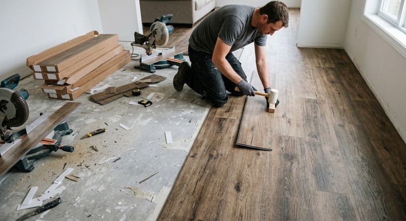 Vinyl Flooring Installation in Columbiana, OH