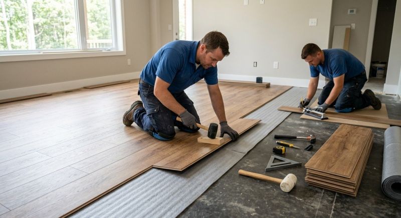 Vinyl Flooring Installation in New Middletown, OH