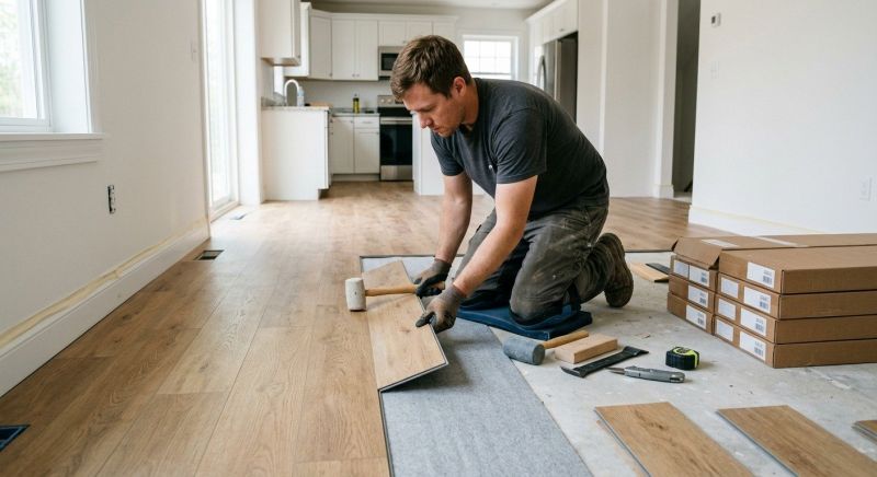 Vinyl Plank Floor Installation in Youngstown, OH